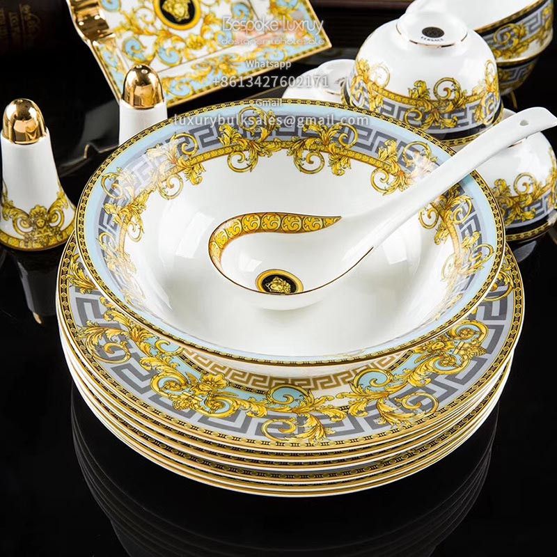 Versace prestige gala le bleu dinnerware2